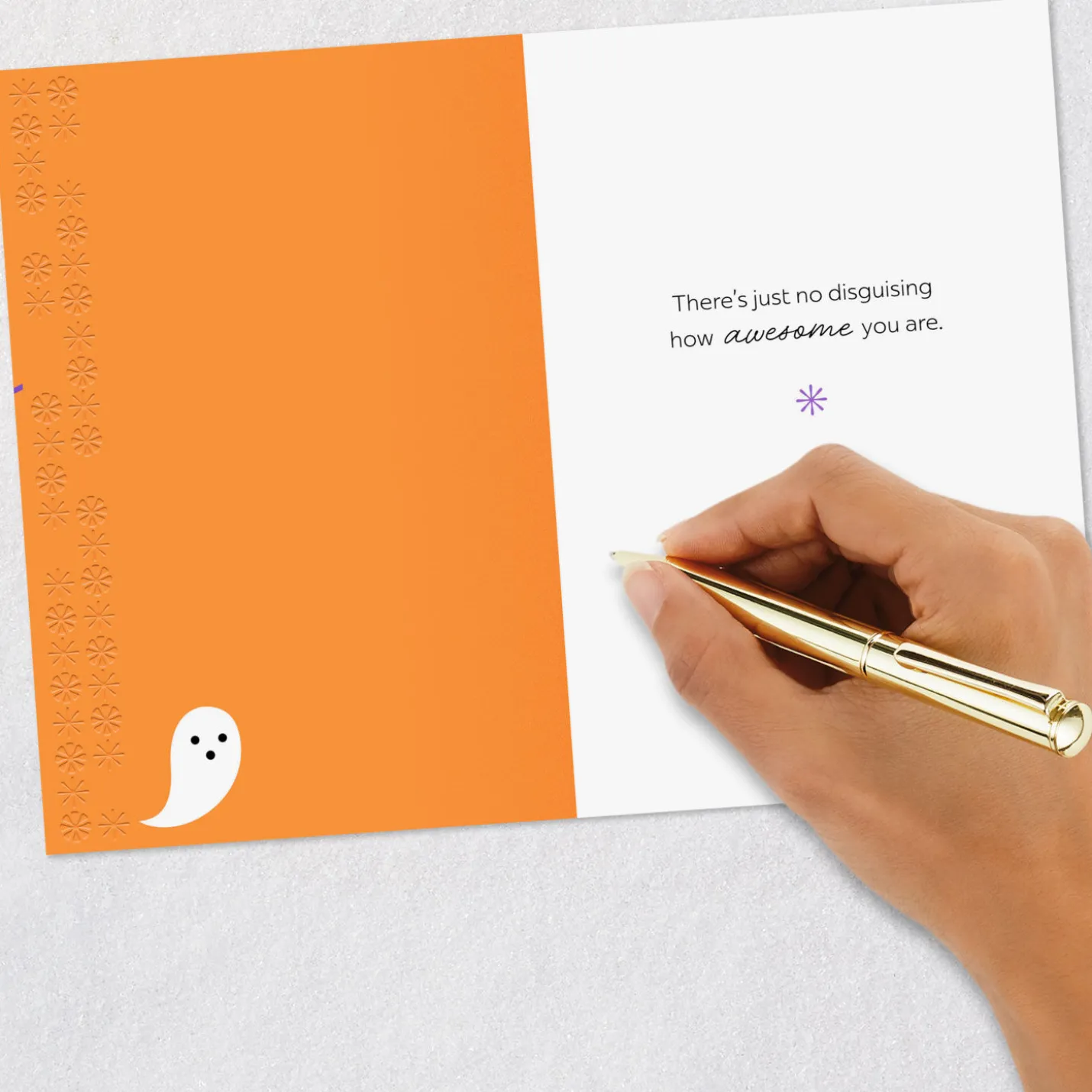 No Disguising How Awesome You Are Halloween Card