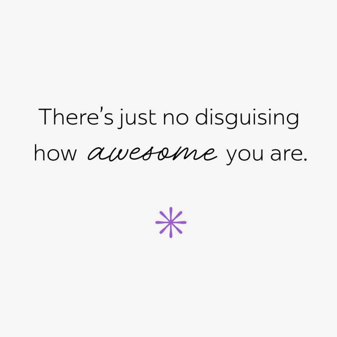 No Disguising How Awesome You Are Halloween Card