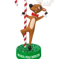 North Pole Dancer Ornament With Sound