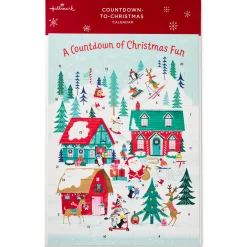 North Pole Ski Fun Advent Calendar