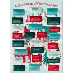 North Pole Ski Fun Advent Calendar