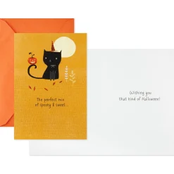 Nostalgic Critters Assorted Halloween Cards, Pack of 8