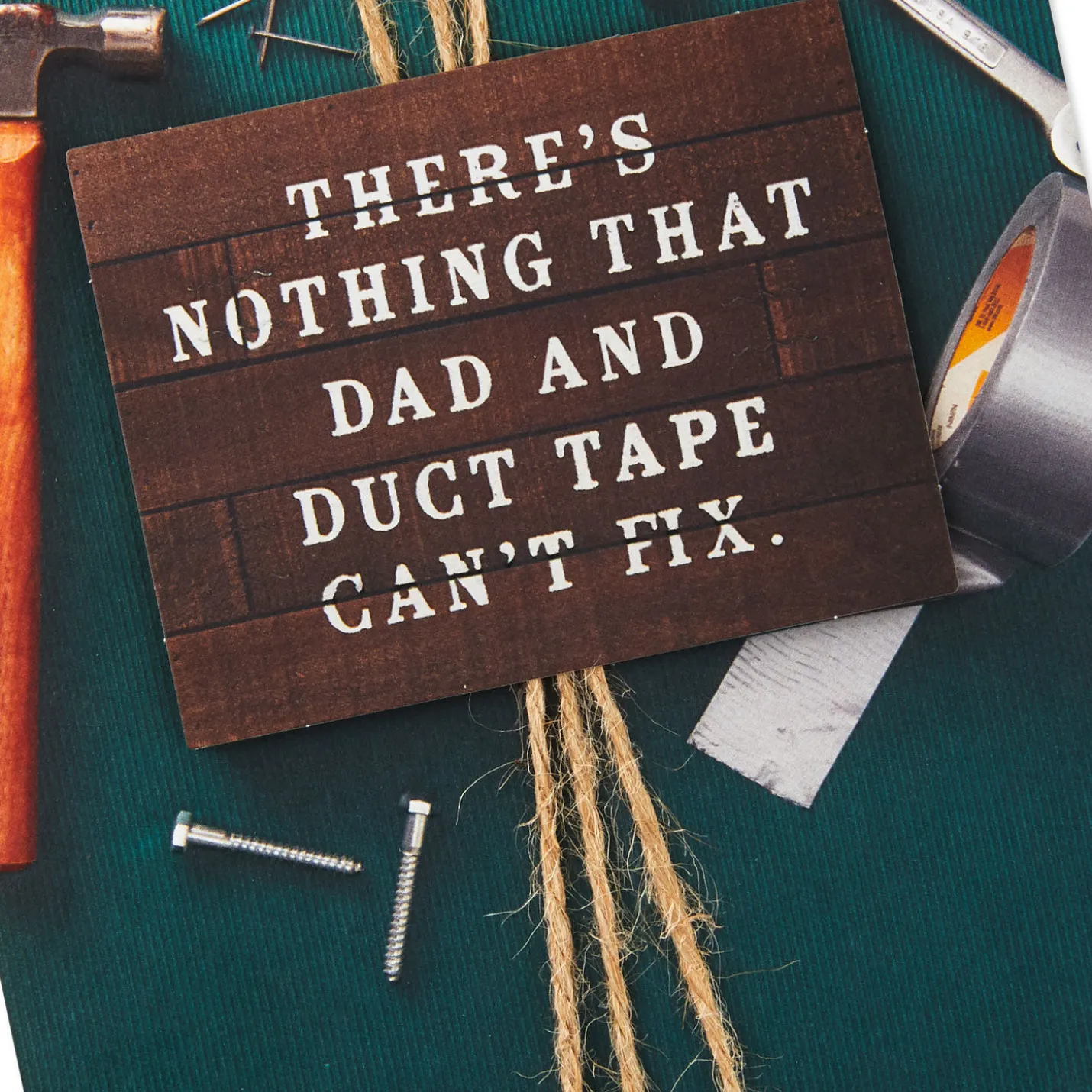 Nothing You Can’t Fix Birthday Card for Dad