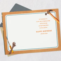 Nothing You Can’t Fix Birthday Card for Dad