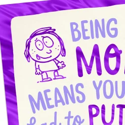Not Over Yet Funny Birthday Card for Mom
