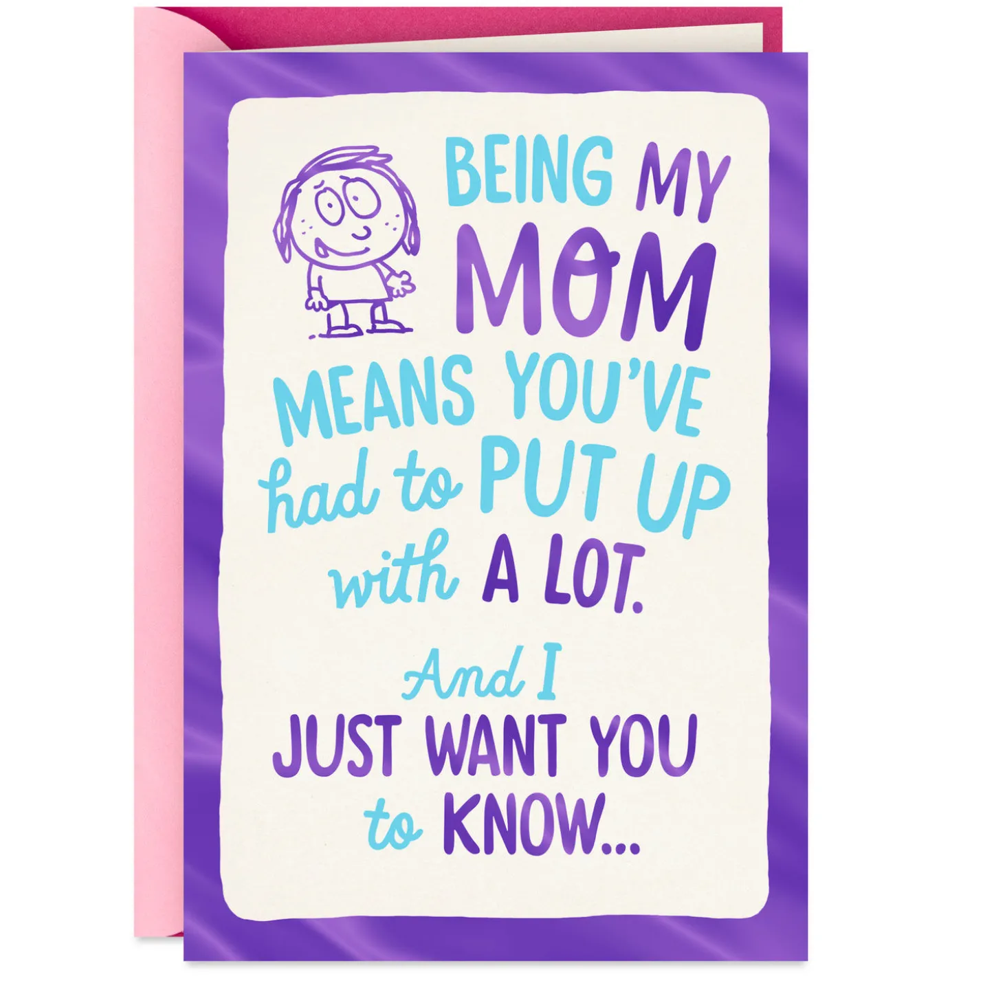 Not Over Yet Funny Birthday Card for Mom