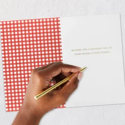 Now Serving Happiness Birthday Card for Kids