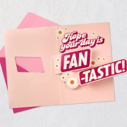 Number 1 Fan Pop-Up Birthday Card for Mom