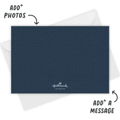 O Holy Night Flat Christmas Photo Card