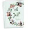 Oh What Fun Photo Collage Flat Holiday Photo Card