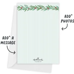 Oh What Fun Photo Collage Flat Holiday Photo Card