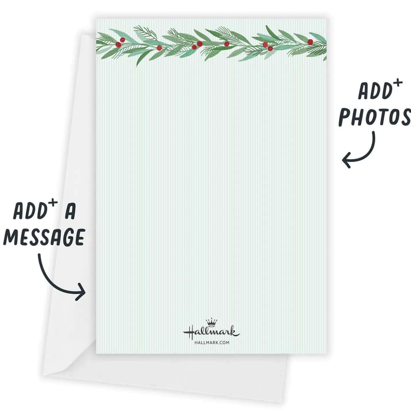 Oh What Fun Photo Collage Flat Holiday Photo Card