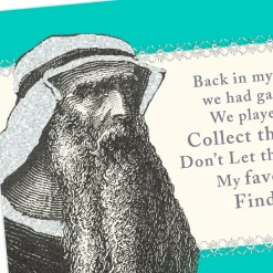 Old Prophet Funny Birthday Card