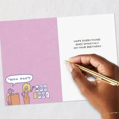 Old Age Game Show Funny Birthday Card for Adult