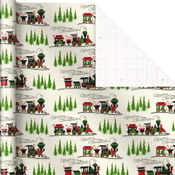 Old-Fashioned Christmas 3-Pack Wrapping Paper, 120 sq. ft.