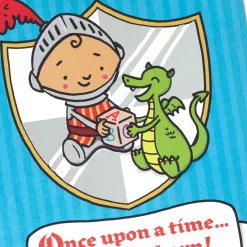 Once Upon a Time Birthday Card for Boy With Activity Sheet