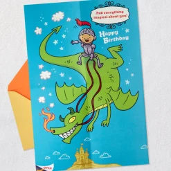 Once Upon a Time Birthday Card for Boy With Activity Sheet