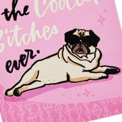 One of the Coolest Bitches Ever Funny Birthday Card