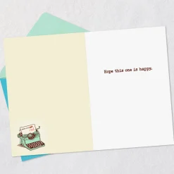 One Step Closer to Death Funny Birthday Card