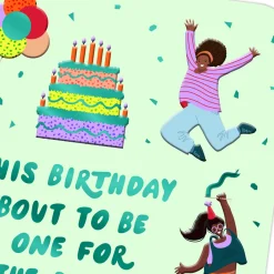 One for the Books Birthday Card