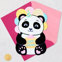 One-of-a-Kind You Panda Birthday Card for Kids