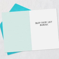 One Year Closer to Death Funny Birthday Card