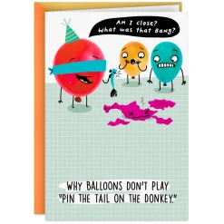 Only Nice Surprises Funny Birthday Card