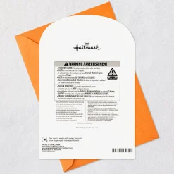 Open at Your Own Risk Funny Pop-Up Halloween Card With Sound