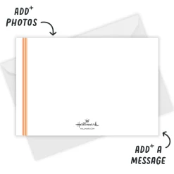 Orange Script Flat Graduation Party Invitation