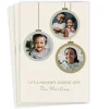Ornaments Flat Christmas Photo Card