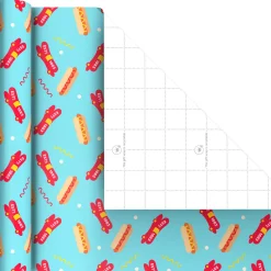 Oscar Mayer™ and Heinz Condiments 3-Pack Wrapping Paper Mini Roll Bundle, 45 sq. ft. total