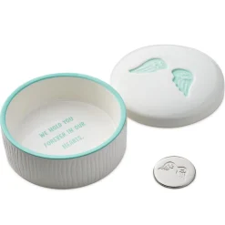 Our Angel Bereavement Trinket Box With Token