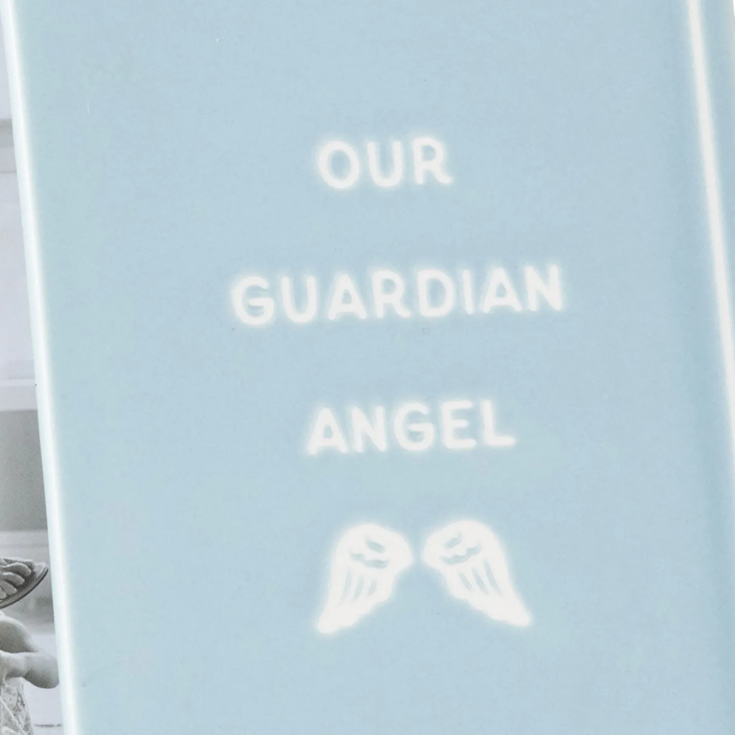 Our Guardian Angel Blue Picture Frame, 4x6