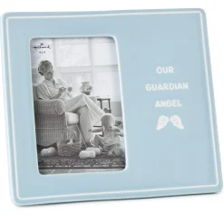 Our Guardian Angel Blue Picture Frame, 4x6