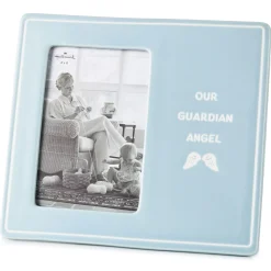 Our Guardian Angel Blue Picture Frame, 4x6