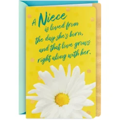 Our Love for You Grows Birthday Card for Niece