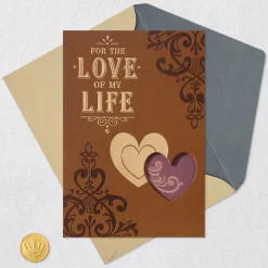 Our Love Is Once in a Lifetime Romantic Birthday Card