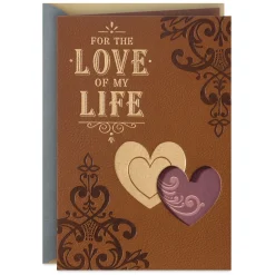 Our Love Is Once in a Lifetime Romantic Birthday Card