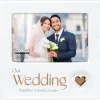 Our Wedding Ceramic Picture Frame, 4x6