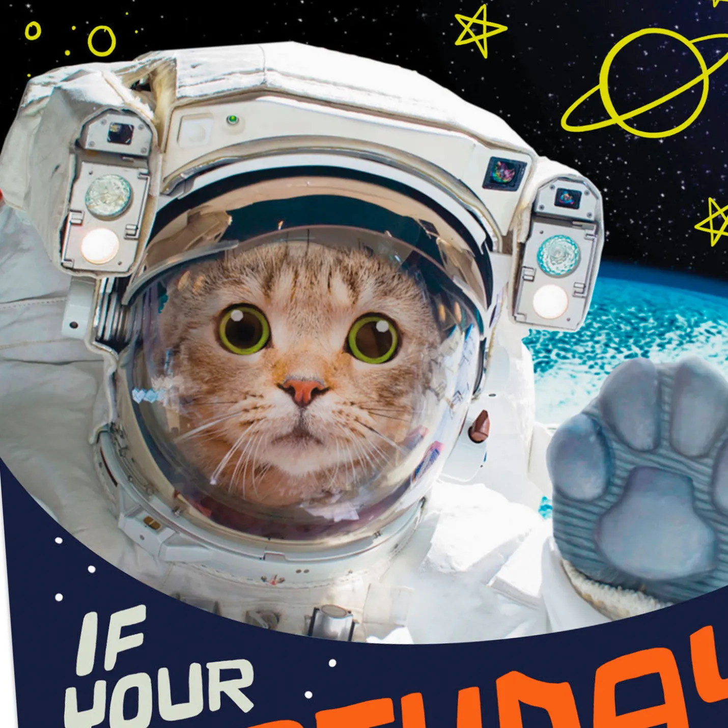 Out of this World Funny Birthday Card