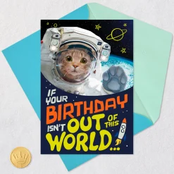 Out of this World Funny Birthday Card