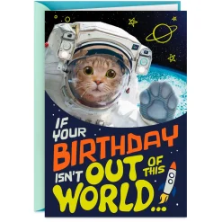 Out of this World Funny Birthday Card
