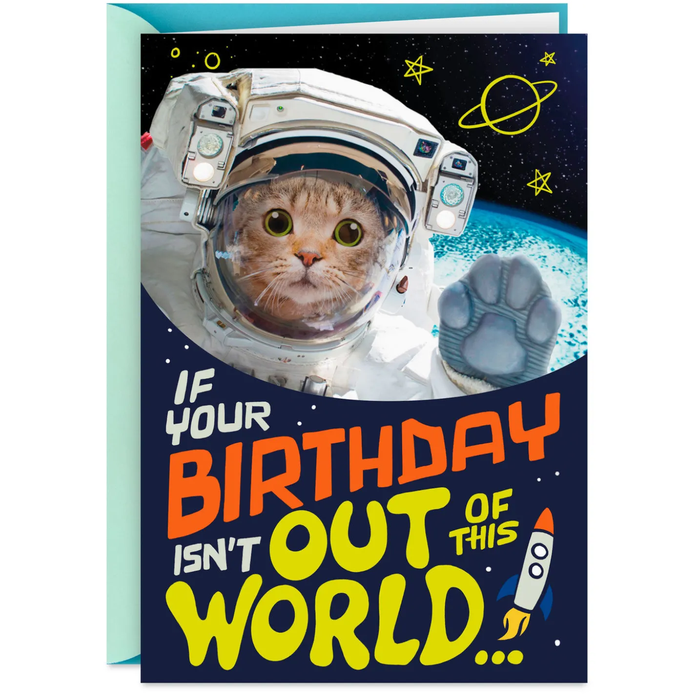 Out of this World Funny Birthday Card