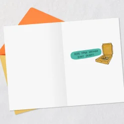 Overly Personal Pizza Funny Birthday Card