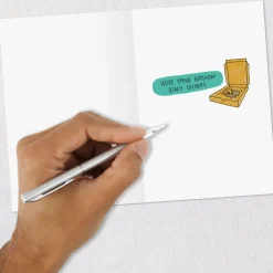 Overly Personal Pizza Funny Birthday Card