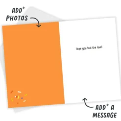 Paper Hug Custom Halloween Card
