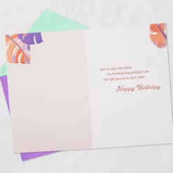 Part Family, Part Friend Birthday Card for Relative