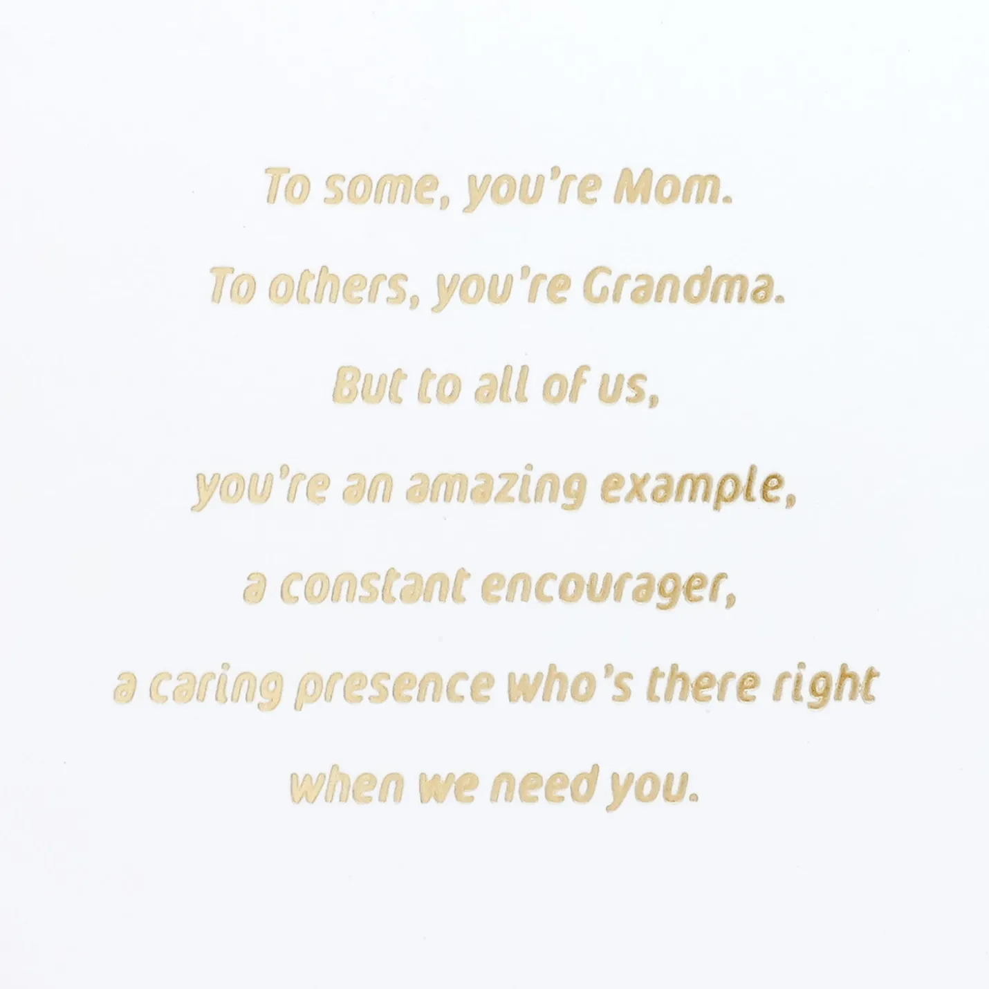 Part Mom, Part Grandma, All Amazing Birthday Card for Mom from All