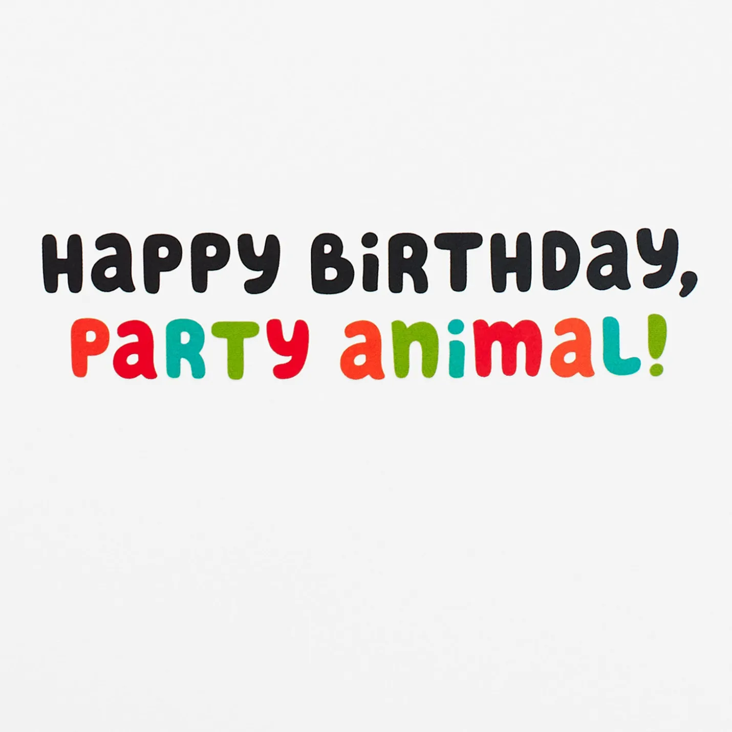 Party Animal Dogs Funny Musical Birthday Card