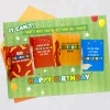 Party Animals Birthday Card for Kids With Mini Cards